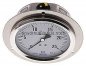 Preview: Glycerin-Einbaumanometer,Front-ring, 100mm, 0 - 25 bar