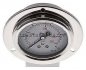 Preview: Glycerin-Einbaumanometer,Front-ring, 63mm, 0 - 25 bar