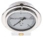 Preview: Glycerin-Einbaumanometer,Front-ring, 100mm, 0 - 4 bar