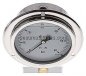 Preview: Glycerin-Einbaumanometer,Front-ring, 100mm, 0 - 60 bar