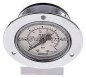 Preview: Einbaumanometer (CrNi/Ms), Frontring, 50mm, 0 - 6 bar