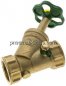 Preview: Schrägsitz-Absperrventil, Rp 1-1/2", PN 10, Messing, DVGW