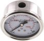 Preview: Glycerin-Manometer waagerecht (CrNi/Ms),63mm, 0 - 1000bar
