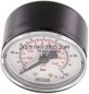 Preview: Manometer waagerecht (ST/Ms), 50mm, 0 - 100 bar, G 1/4"