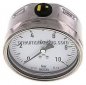 Preview: Chemie-Manometer waagerecht, 100mm, 0 - 10 bar