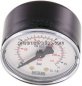 Preview: Manometer waagerecht (ST/Ms), 50mm, 0 - 16 bar, G 1/4"