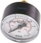 Preview: Manometer waagerecht (KU/Ms), 50mm, 0 - 25 bar, G 1/4"