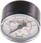 Preview: Manometer waagerecht (ST/Ms), 50mm, 0 - 25 bar, G 1/4"