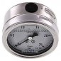 Preview: Chemie-Glycerin-Manometer waagerecht, 63mm, 0 - 25bar