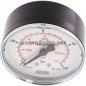 Preview: Manometer waagerecht (KU/Ms), 63mm, 0 - 400 bar, G 1/4"