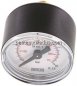 Preview: Manometer waagerecht (KU/Ms), 40mm, 0 - 40 bar, G 1/8"