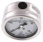 Preview: Chemie-Glycerin-Manometer waagerecht, 63mm, 0 - 40bar