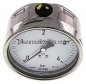 Preview: Chemie-Manometer waagerecht, 100mm, 0 - 4 bar