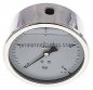 Preview: Glycerin-Manometer waagerecht (CrNi/Ms),100mm, 0 - 4bar