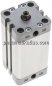 Preview: ISO 21287-Zylinder, doppeltw., Kolben 40mm, Hub 60mm