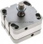 Preview: ISO 21287-Zylinder, doppeltw., Kolben 80mm, Hub 5mm