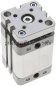 Preview: ISO 21287-Zylinder, doppeltw., Kolben 40mm, Hub 30mm