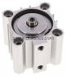 Preview: Kurzhubzylinder, doppeltwirkend, Kolben 63mm, Hub 30mm