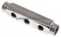 Preview: Verteilerleiste 2 x G 1", Abgänge einseitig 3 x G 1/2"