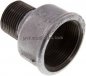 Preview: Reduziernippel R 1"(AG)-Rp 1-1/2"(IG), Temperguss verzinkt