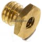 Preview: Reduziernippel M 5(AG)-M 3(IG), Messing