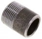 Preview: Anschweißnippel R 1"-40mm-33,7mm, ST 37, Stahl schwarz