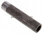 Preview: Anschweißnippel R 1/2"-100mm-21,3mm, ST 37, Stahl schwarz