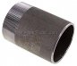 Preview: Anschweißnippel R 3"-120mm-88,9mm, ST 37, Stahl schwarz