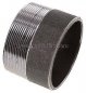 Preview: Anschweißnippel R 3"-60mm-88,9mm, ST 37, Stahl schwarz