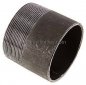 Preview: Anschweißnippel R 3"-80mm-88,9mm, ST 37, Stahl schwarz