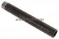 Preview: Anschweißnippel R 3/4"-200mm-26,9mm, ST 37, Stahl schwarz