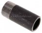 Preview: Anschweißnippel R 3/4"-60mm-26,9mm, ST 37, Stahl schwarz