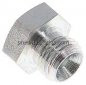Preview: Verschlussverschraubung, 60° Kegel G 1/4", Stahl verzinkt