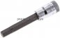 Preview: Gedore Schraubendrehereinsätze (60 mm lang) nach DIN 7422, Stift brüniert