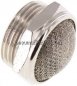 Preview: Schalldämpfer G 1", Drahtgewebe, Messing vernickelt