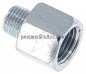 Preview: Schmiernippel-Adapter M 10x1 (konisch) AG - Rp 1/4" IG