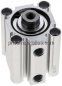 Preview: Kompaktzylinder, doppeltwirkend, Kolben 32mm, Hub 20mm