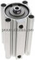 Preview: Kompaktzylinder, doppeltwirkend, Kolben 63mm, Hub 100mm
