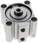 Preview: Kompaktzylinder, doppeltwirkend, Kolben 63mm, Hub 15mm