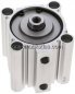 Preview: Kompaktzylinder, doppeltwirkend, Kolben 63mm, Hub 30mm