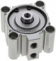 Preview: Kompaktzylinder, doppeltwirkend, Kolben 63mm, Hub 5mm
