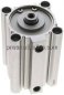 Preview: Kompaktzylinder, doppeltwirkend, Kolben 63mm, Hub 70mm