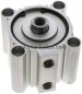 Preview: Kompaktzylinder, doppeltwirkend, Kolben 80mm, Hub 25mm