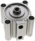 Preview: Kompaktzylinder, doppeltwirkend, Kolben 80mm, Hub 30mm