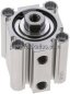 Preview: Kompaktzylinder, doppeltwirkend, Kolben 32mm, Hub 15mm