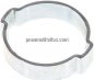 Preview: 2-Ohr-Schlauchschelle 29,3 - 34mm, Stahl verzinkt (W1)
