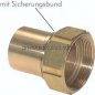 Preview: Schlauchtülle, EN14420-5 G 2"-38 (1-1/2")mm, Messing