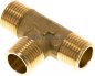 Preview: T-Stück R 1/2" (AG), Messing