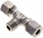 Preview: T-Schneidringverschraubung R 3/8"-10 S (M18x1,5), 1.4571