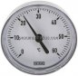 Preview: Bimetallthermometer, waagerecht D63/0 bis +60°C/40mm